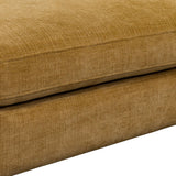 LH Home Gemma Ottoman - Mustard
