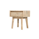 LH Home Gia 1 Drawer Nightstand - Light Driftwood