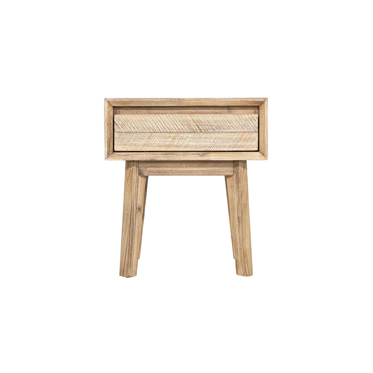 LH Home Gia 1 Drawer Nightstand - Light Driftwood