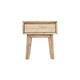 LH Home Gia 1 Drawer Nightstand - Light Driftwood