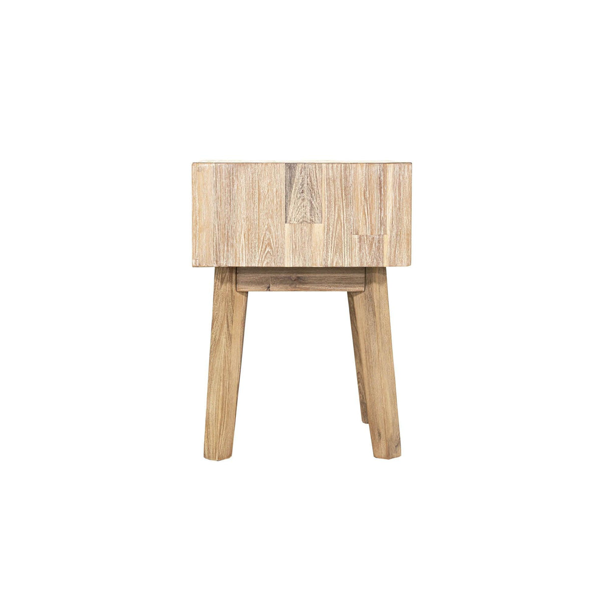 LH Home Gia 1 Drawer Nightstand - Light Driftwood