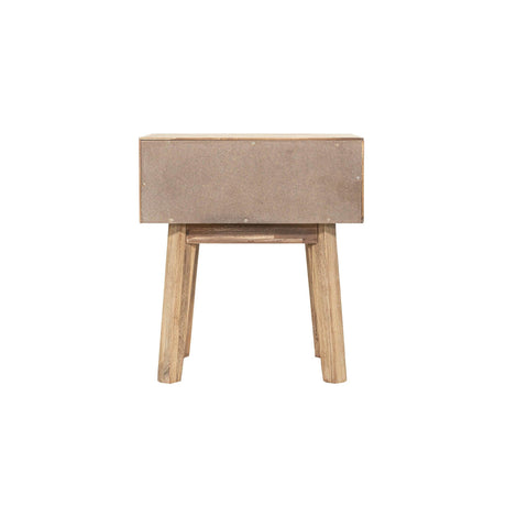 LH Home Gia 1 Drawer Nightstand - Light Driftwood