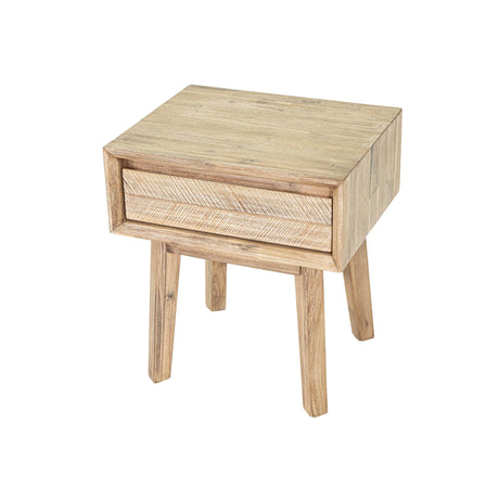 LH Home Gia 1 Drawer Nightstand - Light Driftwood