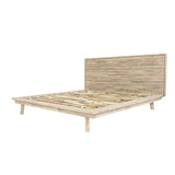 LH Home Gia King Bed - Light Driftwood
