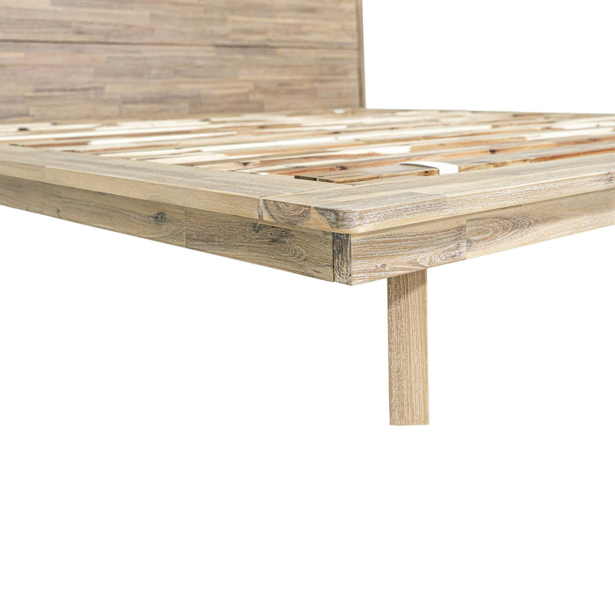 LH Home Gia King Bed - Light Driftwood