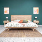 LH Home Gia Queen Bed - Light Driftwood