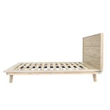 LH Home Gia Queen Bed - Light Driftwood