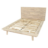 LH Home Gia Queen Bed - Light Driftwood
