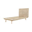 LH Home Gia Single Bed - Light Driftwood