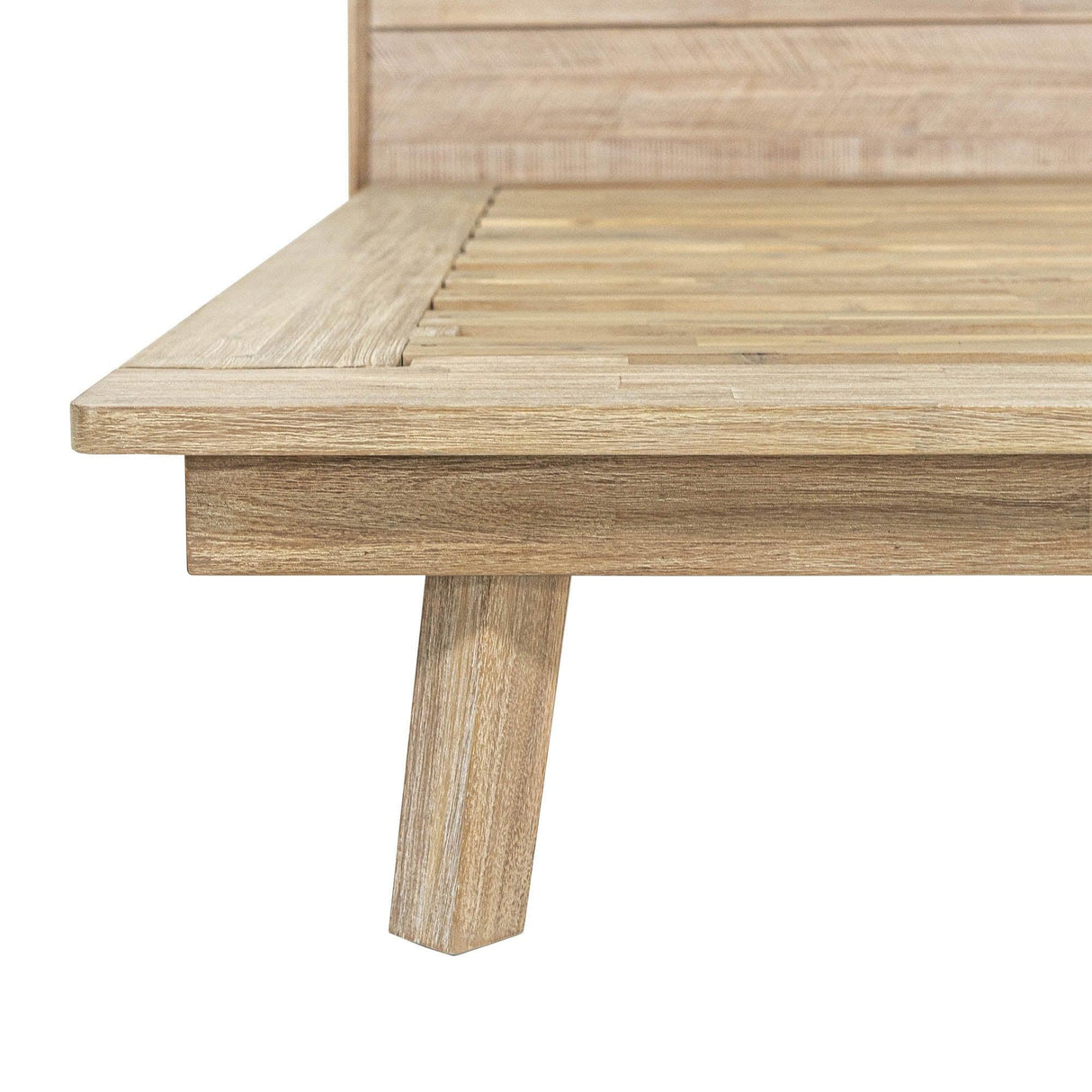 LH Home Gia Single Bed - Light Driftwood