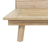 LH Home Gia Single Bed - Light Driftwood