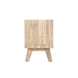 LH Home Gia 2 Drawer Nightstand - Light Driftwood