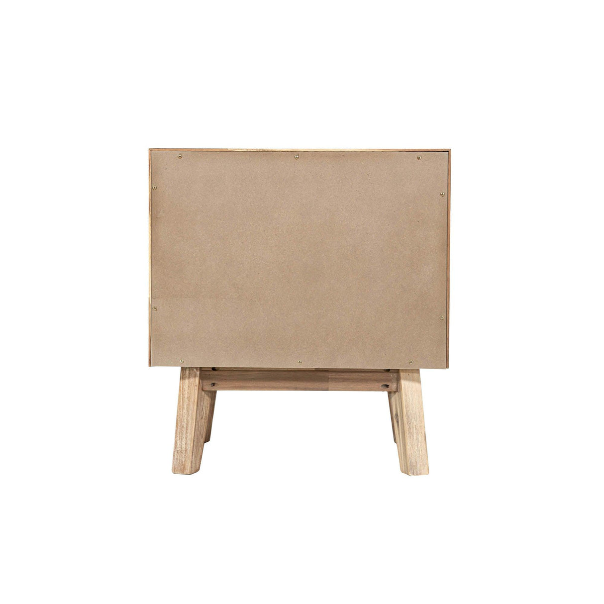 LH Home Gia 2 Drawer Nightstand - Light Driftwood