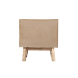 LH Home Gia 2 Drawer Nightstand - Light Driftwood