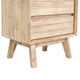 LH Home Gia 2 Drawer Nightstand - Light Driftwood