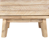 LH Home Gia 2 Drawer Nightstand - Light Driftwood