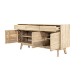 LH Home Gia Sideboard - Light Driftwood