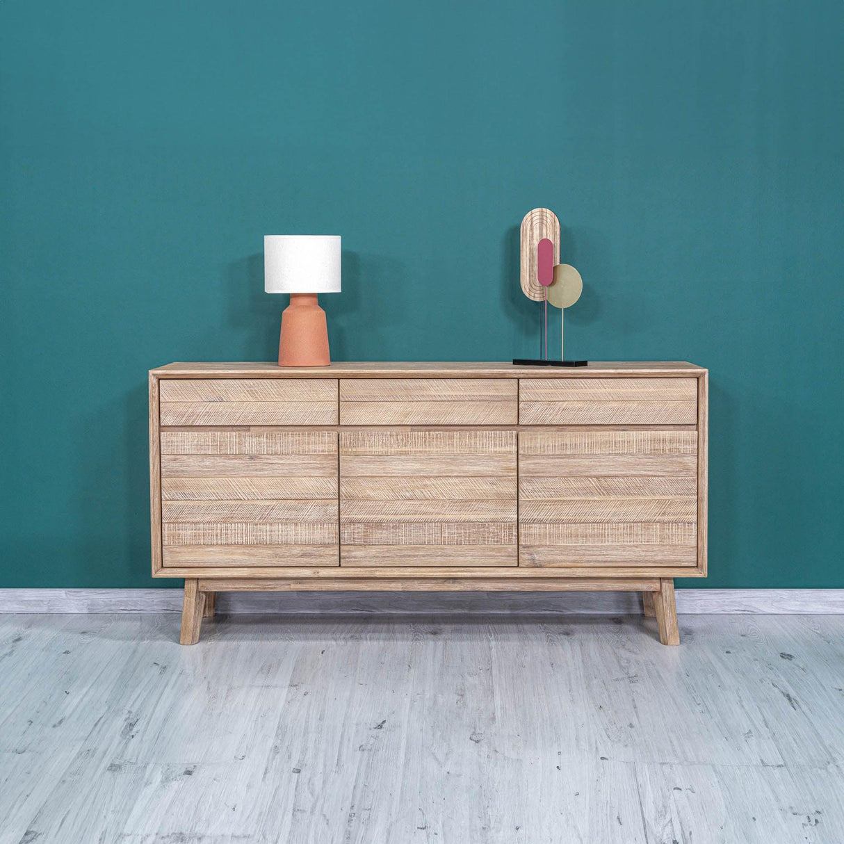 LH Home Gia Sideboard - Light Driftwood