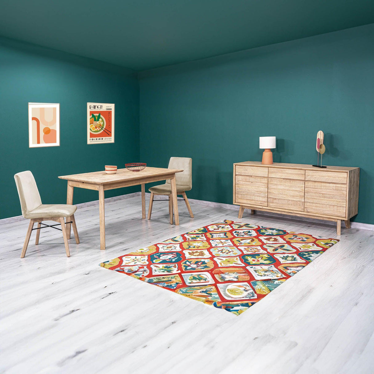 LH Home Gia Sideboard - Light Driftwood