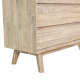LH Home Gia 5 Drawer Chest - Light Driftwood