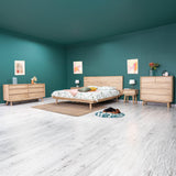 LH Home Gia 5 Drawer Chest - Light Driftwood