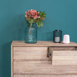 LH Home Gia 5 Drawer Chest - Light Driftwood