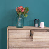 LH Home Gia 5 Drawer Chest - Light Driftwood