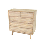 LH Home Gia 5 Drawer Chest - Light Driftwood