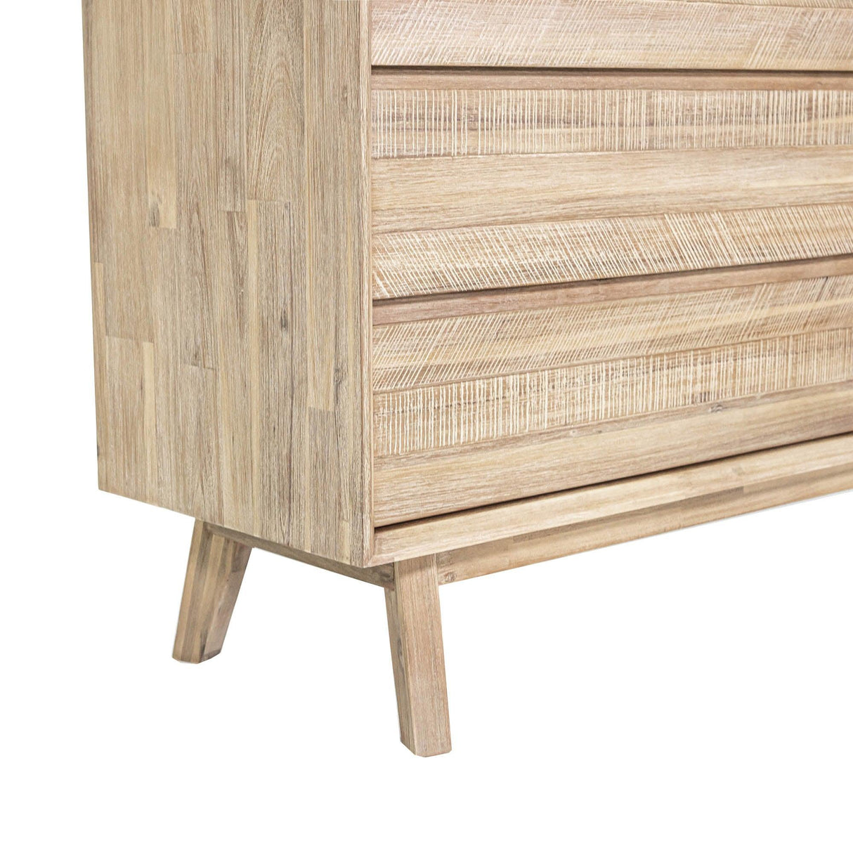 LH Home Gia 6 Drawer Dresser - Light Driftwood