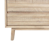 LH Home Gia 6 Drawer Dresser - Light Driftwood
