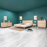 LH Home Gia 6 Drawer Dresser - Light Driftwood