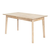 LH Home Gia Small Extension Dining Table 55/71 - Light Driftwood