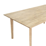 LH Home Gia Extension Dining Table 71/102" - Light Driftwood