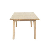 LH Home Gia Extension Dining Table - Light Driftwood