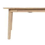 LH Home Gia Extension Dining Table 71/102" - Light Driftwood
