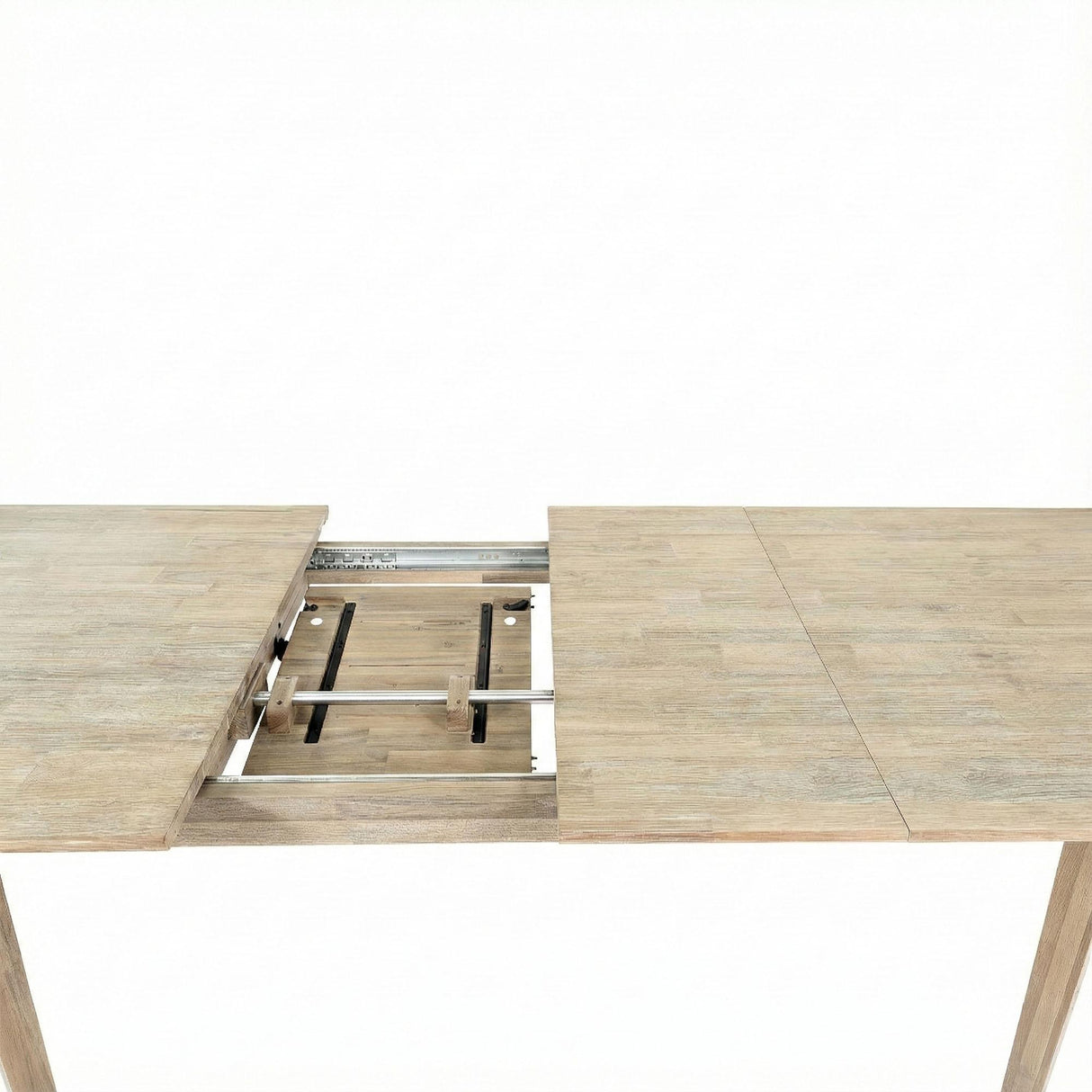 LH Home Gia Extension Dining Table 71/102" - Light Driftwood