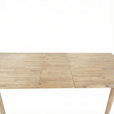 LH Home Gia Extension Dining Table 71/102" - Light Driftwood