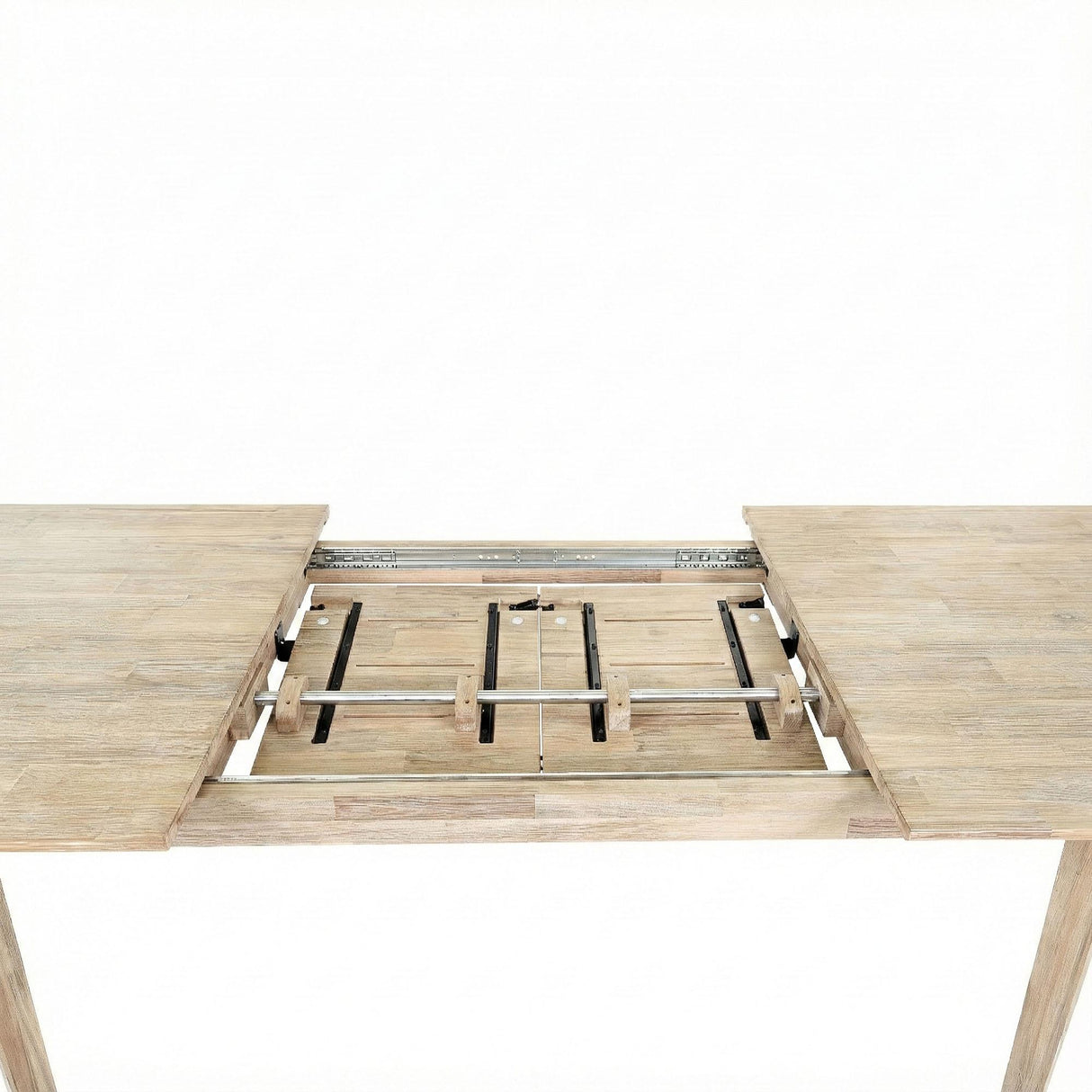 LH Home Gia Extension Dining Table 71/102" - Light Driftwood