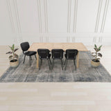 LH Home Gia Extension Dining Table 71/102" - Light Driftwood