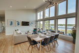 LH Home Gia Extension Dining Table 71/102" - Light Driftwood