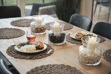 LH Home Gia Extension Dining Table 71/102" - Light Driftwood
