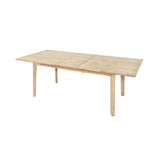 LH Home Gia Extension Dining Table - Light Driftwood