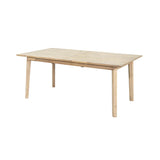 LH Home Gia Extension Dining Table 71/102" - Light Driftwood