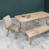 LH Home Gia Bench - Light Driftwood