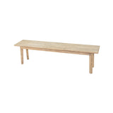 LH Home Gia Bench - Light Driftwood