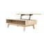 LH Home Gia Coffee Table w/ Lift Top - Light Driftwood