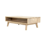 LH Home Gia Coffee Table w/ Lift Top - Light Driftwood