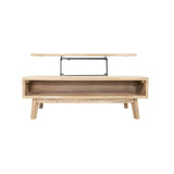 LH Home Gia Coffee Table w/ Lift Top - Light Driftwood