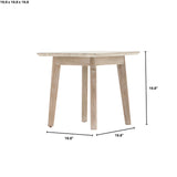 LH Home Gia Side Table - Light Driftwood