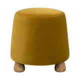 LH Home Giselle Ottoman - Dijon Velvet
